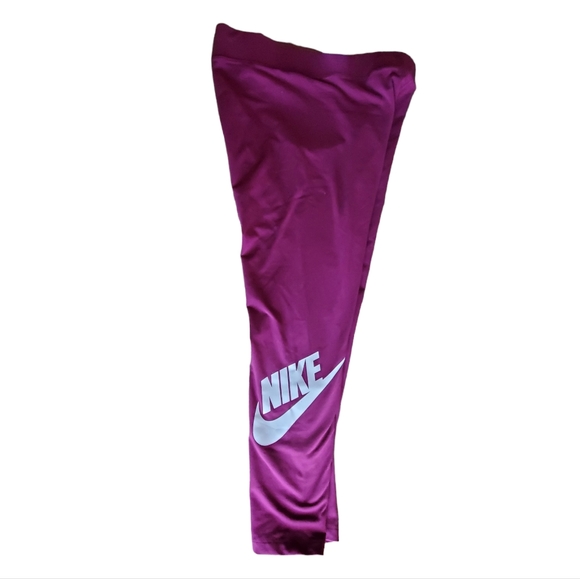 Nike high rise full length tight fit legging new sporty athletic xs - Picture 2 of 3